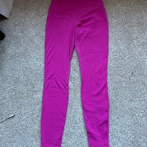 Lululemon align high rise leggings full length (28”) sonic pink